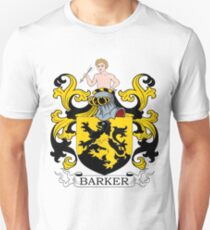 Barker Coat of Arms Unisex T-Shirt