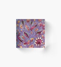 Lovecraftian Pattern Acrylic Block