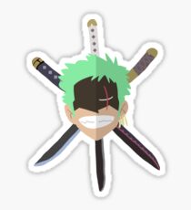 Roronoa Zoro Stickers | Redbubble