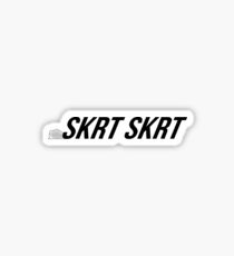 Skrt Skrt - Black Text Sticker