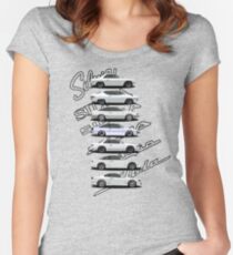 Nissan Silvia Generations Women's Fitted Scoop T-Shirt