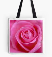 Macro Photography - Pink Rose Tote Bag