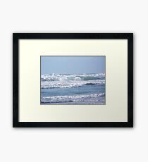 ocean fury Framed Print