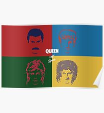 Queen - Hot Space Poster