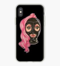 Latex Hood & Ponytail iPhone Case