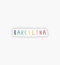 Barcelona Sticker