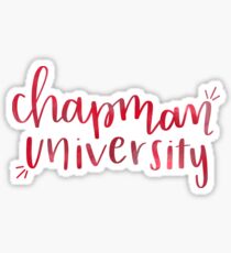 Chapman University Sticker