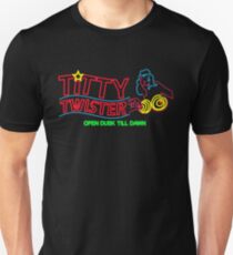 Titty Twister - Neon revamped HD Slim Fit T-Shirt