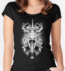 I AM NO MAN Women's Fitted Scoop T-Shirt
