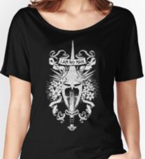 Camiseta ancha para mujer NO SOY HOMBRE