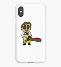 Leatherface - No Shading iPhone Case