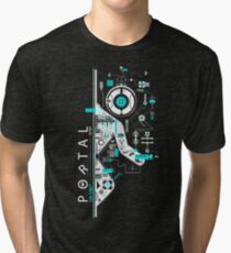 Portal 2 Art Tri-blend T-Shirt