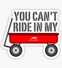 Little Red Wagon Sticker