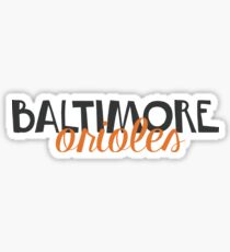 Baltimore Orioles Sticker