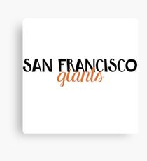 San Francisco Giants Canvas Print