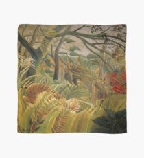 Henri Rousseau - Tiger in a Tropical Storm 1891 Scarf