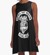 Söhne von Odin - Asgard Kapitel A-Linien Kleid