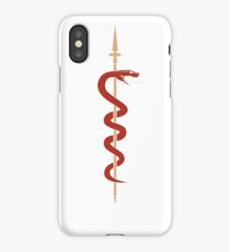 Red Viper & Spear iPhone Case