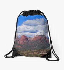 Sedona Mountains Drawstring Bag