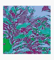 GREEN NATURE WAVES Photographic Print