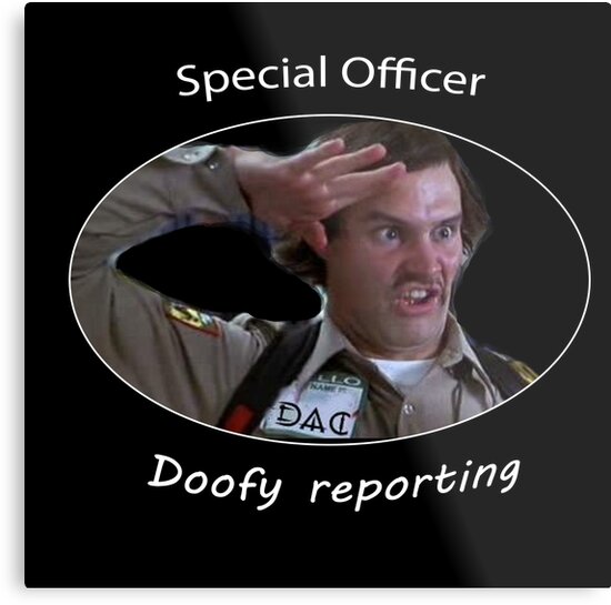 "Scary Movie Doofy" Metal Prints by shaz3buzz2 | Redbubble