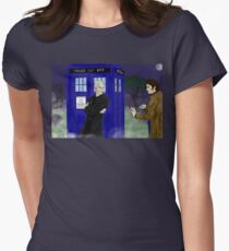 The big bad who? Women's Fitted T-Shirt