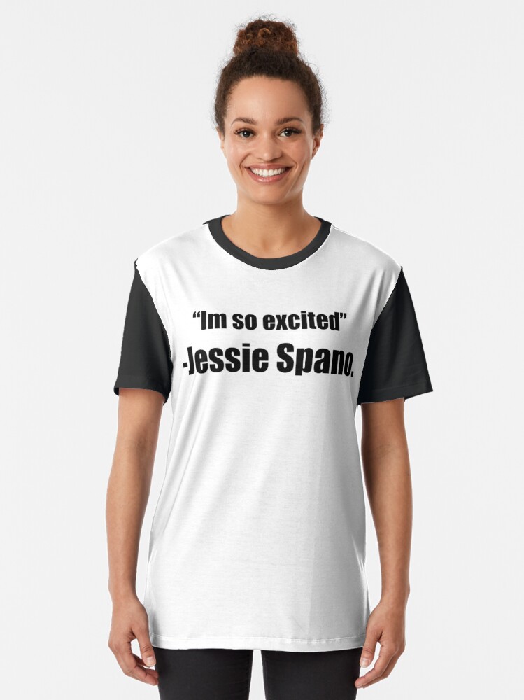 ""I'm so excited" Jessie Spano" Tshirt by platinumknuckle Redbubble