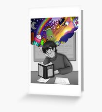 Boredom Greeting Card