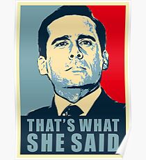 michael scarn Poster
