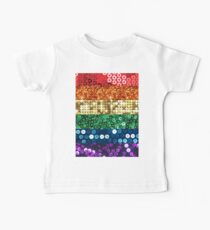sequin pride flag Baby Tee