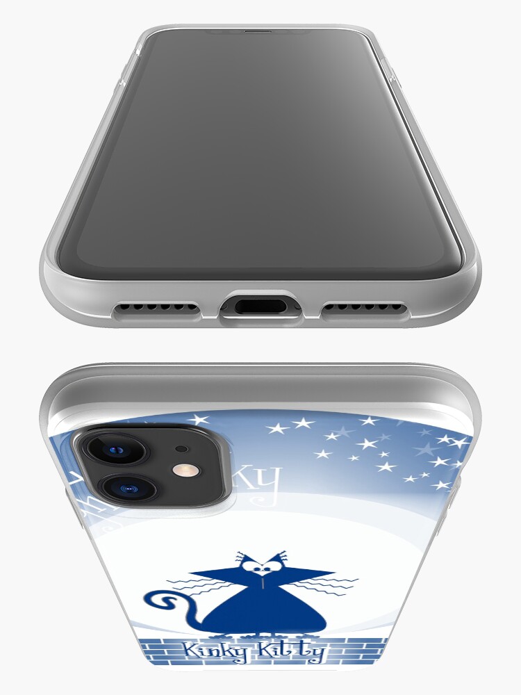 Alternate view of KINKY KITTY - Moonlight Kitty iPhone Case & Cover