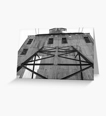 Mine Shaft Greeting Card