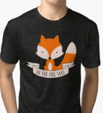 Camiseta de tejido mixto Oh por el sake de Fox
