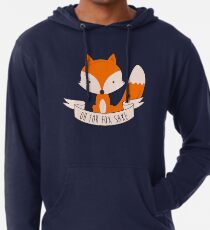 Oh für Fox Sake Leichter Hoodie
