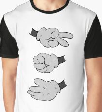 Scissors Rock Paper Graphic T-Shirt