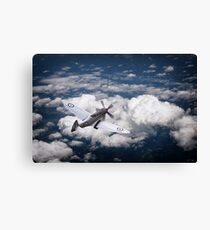 28 Squadron Spitfire Canvas Print