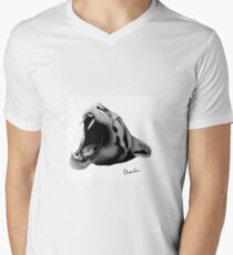 Nebulous panther V-Neck T-Shirt
