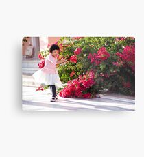 Bougainville Ballerina Metal Print