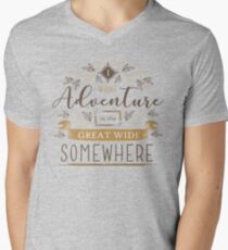 Beauty And The Beast Quote Men's V-Neck T-Shirt