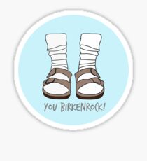 You Birkenrock Light Blue Sticker