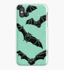 Batty in Mint iPhone Case