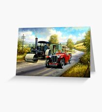 MG M type Midget Greeting Card