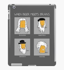 Beer Meets Brains iPad Case/Skin