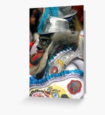 Folk Dancing Corso Wong Greeting Card