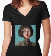 Leon The Professional Mathilda Women's Fitted V-Neck T-Shirt