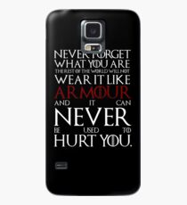 Trage es wie Rüstung Hülle & Klebefolie für Samsung Galaxy