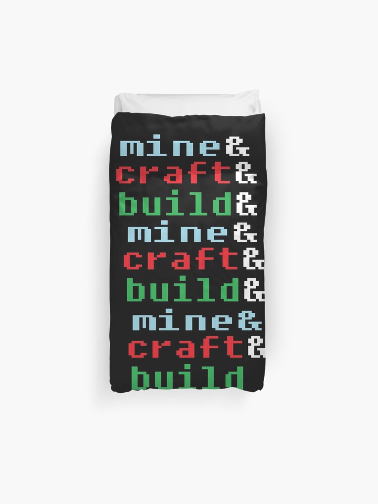 Minecraft Duvet Cover By Ash250300 Redbubble