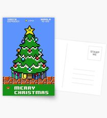 Merry 8-bit Christmas Postcards