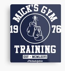 Mick's Gym Metal Print