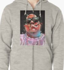 Biggie Smalls Notorious BIG Zipped Hoodie